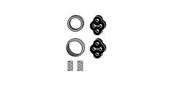 HJS 82 44 7600 Монтажный комплект, катализатор для MAZDA 323 PROTEG V (Мазда 323 протеже 5) HJS 82 44 7600 Монтажный комплект, катализатор для MAZDA 323 PROTEG V (Мазда 323 протеже 5)