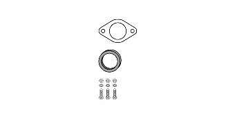HJS 82 47 8308 Монтажный комплект, катализатор для SUBARU JUSTY II (Субару Жустъ 2) HJS 82 47 8308 Монтажный комплект, катализатор для SUBARU JUSTY II (Субару Жустъ 2)
