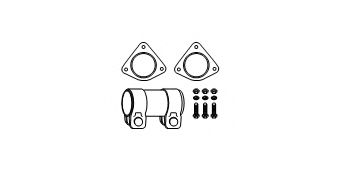 HJS 82 11 3260 Монтажный комплект, катализатор для AUDI TT (Ауди Тт) HJS 82 11 3260 Монтажный комплект, катализатор для AUDI TT (Ауди Тт)