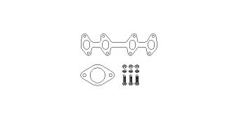 HJS 82 32 6986 Монтажный комплект, катализатор для FIAT PUNTO EVO (Фиат Пунто эво) HJS 82 32 6986 Монтажный комплект, катализатор для FIAT PUNTO EVO (Фиат Пунто эво)