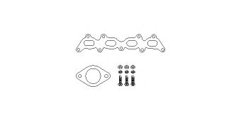 HJS 82 32 6983 Монтажный комплект, катализатор для FIAT 500 C (Фиат 500 c) HJS 82 32 6983 Монтажный комплект, катализатор для FIAT 500 C (Фиат 500 c)