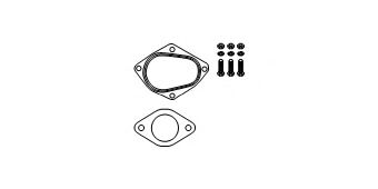 HJS 82 11 3264 Монтажный комплект, катализатор для VOLKSWAGEN SCIROCCO (Фольксваген Сcироccо) HJS 82 11 3264 Монтажный комплект, катализатор для VOLKSWAGEN SCIROCCO (Фольксваген Сcироccо)