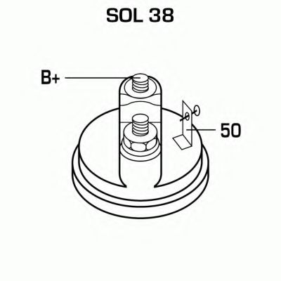DELCO REMY DRS0777 Стартер 