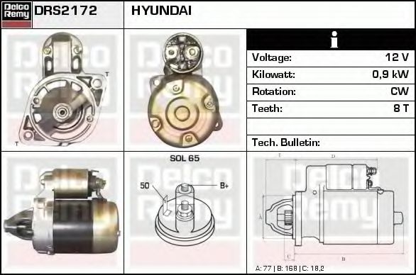 DELCO REMY DRS2172 Стартер для MITSUBISHI ETERNA IV (Митсубиши/митсубиси Этэрна иv) DELCO REMY DRS2172 Стартер для MITSUBISHI ETERNA IV (Митсубиши/митсубиси Этэрна иv)