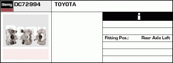 DELCO REMY DC72986 Тормозной суппорт для LANCIA KAPPA SW (Лансиа/лянча Каппа св) DELCO REMY DC72986 Тормозной суппорт для LANCIA KAPPA SW (Лансиа/лянча Каппа св)