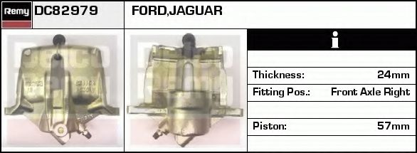 DELCO REMY DC82979 Тормозной суппорт для FORD (Форд) DELCO REMY DC82979 Тормозной суппорт для FORD (Форд)