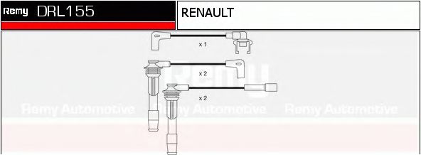 DELCO REMY DRL155 Комплект проводов зажигания для RENAULT LUTECIA I (Рено Лутэcиа и) DELCO REMY DRL155 Комплект проводов зажигания для RENAULT LUTECIA I (Рено Лутэcиа и)