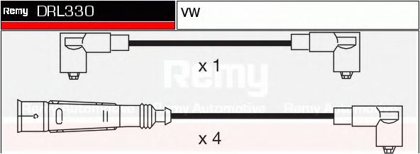 DELCO REMY DRL330 Комплект проводов зажигания для VOLKSWAGEN VANAGON III (Фольксваген Vанагон 3) DELCO REMY DRL330 Комплект проводов зажигания для VOLKSWAGEN VANAGON III (Фольксваген Vанагон 3)