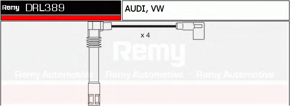 DELCO REMY DRL389 Комплект проводов зажигания для GEELY (Джили) DELCO REMY DRL389 Комплект проводов зажигания для GEELY (Джили)