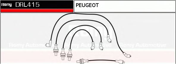 DELCO REMY DRL415 Комплект проводов зажигания для PEUGEOT 305 II (Пежо 305 2) DELCO REMY DRL415 Комплект проводов зажигания для PEUGEOT 305 II (Пежо 305 2)