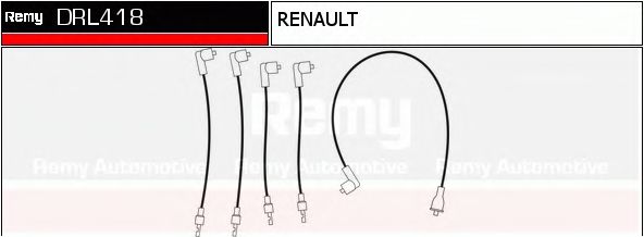DELCO REMY DRL418 Комплект проводов зажигания для RENAULT FUEGO (Рено Фуэго) DELCO REMY DRL418 Комплект проводов зажигания для RENAULT FUEGO (Рено Фуэго)