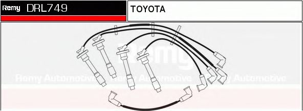 DELCO REMY DRL749 Комплект проводов зажигания для TOYOTA CARINA E (Тойота/тоета Карина е) DELCO REMY DRL749 Комплект проводов зажигания для TOYOTA CARINA E (Тойота/тоета Карина е)