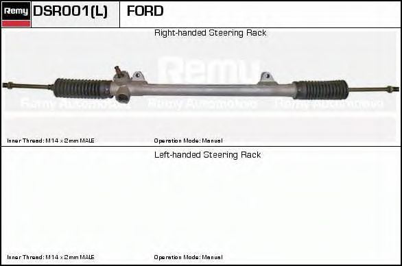 DELCO REMY DSR001L Рулевой механизм для FORD GRANADA (Форд Гранада) DELCO REMY DSR001L Рулевой механизм для FORD GRANADA (Форд Гранада)