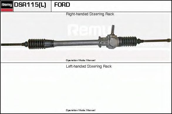 DELCO REMY DSR115L Рулевой механизм для FORD FIESTA (Форд Фиэста) DELCO REMY DSR115L Рулевой механизм для FORD FIESTA (Форд Фиэста)