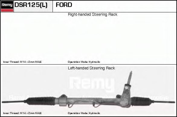 DELCO REMY DSR1243L Рулевой механизм для BMW (Бмв) DELCO REMY DSR1243L Рулевой механизм для BMW (Бмв)