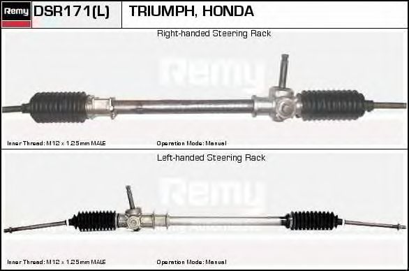 DELCO REMY DSR171L Рулевой механизм для HONDA ACCORD II (Хонда Аccорд 2) DELCO REMY DSR171L Рулевой механизм для HONDA ACCORD II (Хонда Аccорд 2)