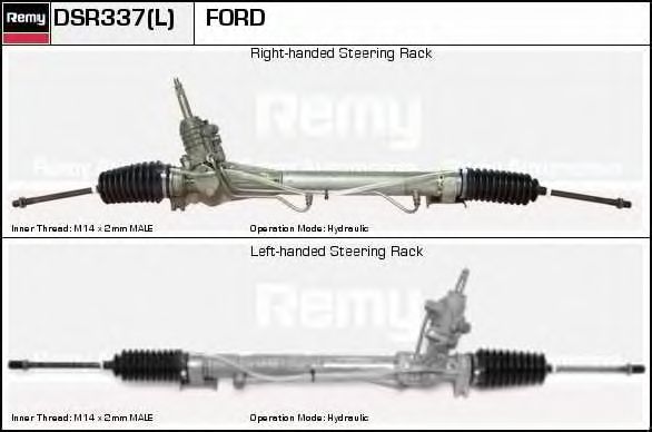 DELCO REMY DSR337L Рулевой механизм для FORD GRANADA (Форд Гранада) DELCO REMY DSR337L Рулевой механизм для FORD GRANADA (Форд Гранада)