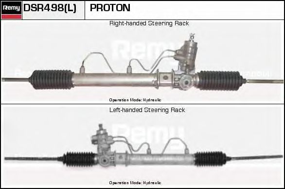 DELCO REMY DSR498L Рулевой механизм для PROTON (Протон) DELCO REMY DSR498L Рулевой механизм для PROTON (Протон)