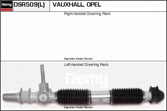 DELCO REMY DSR509L Рулевой механизм для OPEL (Опель) DELCO REMY DSR509L Рулевой механизм для OPEL (Опель)