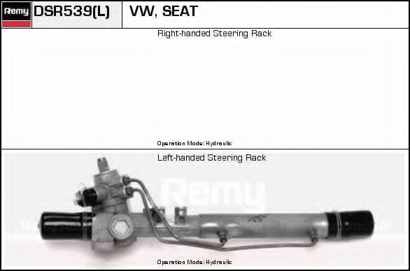 DELCO REMY DSR539 Рулевой механизм для VOLKSWAGEN CORRADO (Фольксваген Cоррадо) DELCO REMY DSR539 Рулевой механизм для VOLKSWAGEN CORRADO (Фольксваген Cоррадо)
