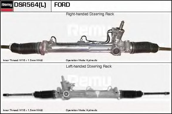 DELCO REMY DSR564 Рулевой механизм для FORD MONDEO (Форд Мондэо) DELCO REMY DSR564 Рулевой механизм для FORD MONDEO (Форд Мондэо)