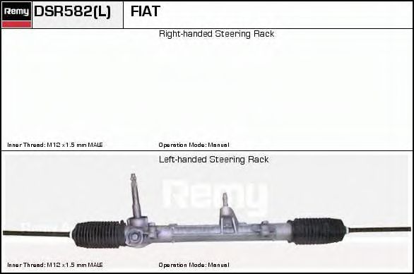 DELCO REMY DSR582 Рулевой механизм для FIAT TEMPRA (Фиат Тэмпра) DELCO REMY DSR582 Рулевой механизм для FIAT TEMPRA (Фиат Тэмпра)