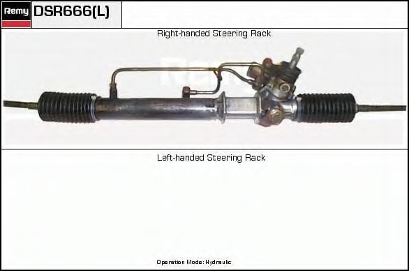 DELCO REMY DSR666L Рулевой механизм для MAZDA 626 III (Мазда 626 3) DELCO REMY DSR666L Рулевой механизм для MAZDA 626 III (Мазда 626 3)