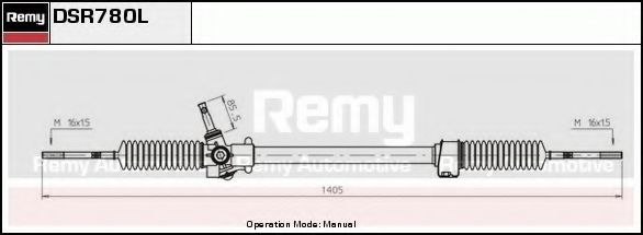 DELCO REMY DSR780L Рулевой механизм для PEUGEOT BOXER (Пежо Боxэр) DELCO REMY DSR780L Рулевой механизм для PEUGEOT BOXER (Пежо Боxэр)