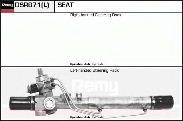 DELCO REMY DSR871 Рулевой механизм для SEAT TOLEDO (Сеат Толэдо) DELCO REMY DSR871 Рулевой механизм для SEAT TOLEDO (Сеат Толэдо)