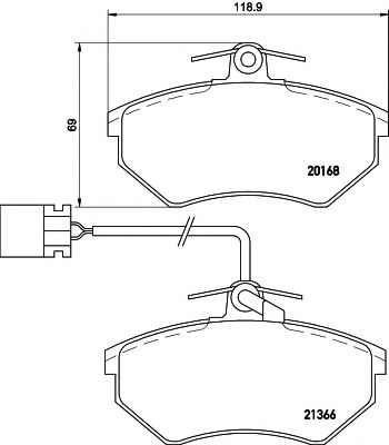 PAGID T5059 Тормозные колодки для VOLKSWAGEN (Фольксваген) PAGID T5059 Тормозные колодки для VOLKSWAGEN (Фольксваген)