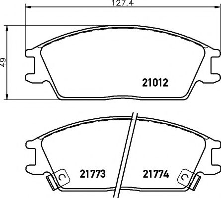 PAGID T0366 Тормозные колодки для HYUNDAI EXCEL (Хендай Эxcэл) PAGID T0366 Тормозные колодки для HYUNDAI EXCEL (Хендай Эxcэл)