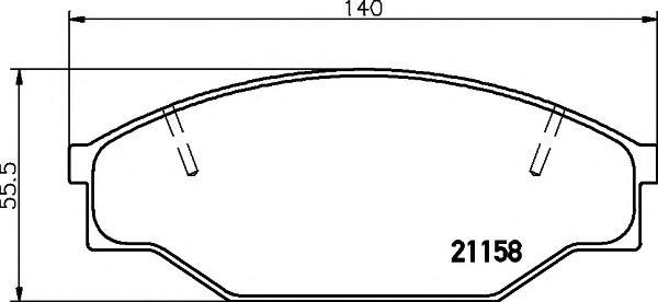 PAGID T0331 Тормозные колодки для VOLKSWAGEN TARO (Фольксваген Таро) PAGID T0331 Тормозные колодки для VOLKSWAGEN TARO (Фольксваген Таро)