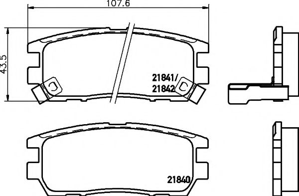 PAGID T3019 Тормозные колодки для MITSUBISHI PAJERO/SHOGUN (Митсубиши/митсубиси Пажэро/шогун) PAGID T3019 Тормозные колодки для MITSUBISHI PAJERO/SHOGUN (Митсубиши/митсубиси Пажэро/шогун)