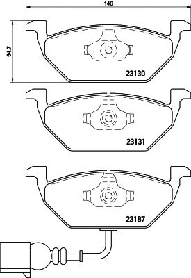 PAGID T1163 Тормозные колодки для SEAT ALTEA (Сеат Алтэа) PAGID T1163 Тормозные колодки для SEAT ALTEA (Сеат Алтэа)