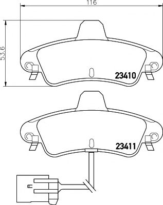 PAGID T1537 Тормозные колодки для FORD MONDEO (Форд Мондэо) PAGID T1537 Тормозные колодки для FORD MONDEO (Форд Мондэо)