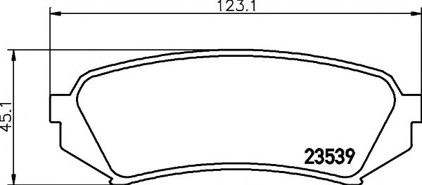 PAGID T1243 Тормозные колодки для TOYOTA PRADO (Тойота/тоета Прадо) PAGID T1243 Тормозные колодки для TOYOTA PRADO (Тойота/тоета Прадо)