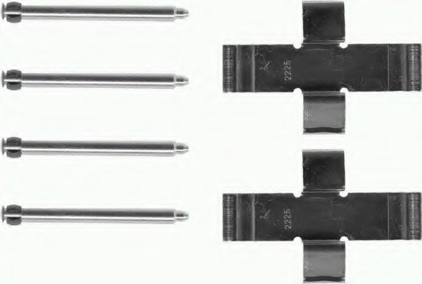 PAGID K0204 Комплектующие, колодки дискового тормоза для ALFA-ROMEO (Алфа-ромэо) PAGID K0204 Комплектующие, колодки дискового тормоза для ALFA-ROMEO (Алфа-ромэо)