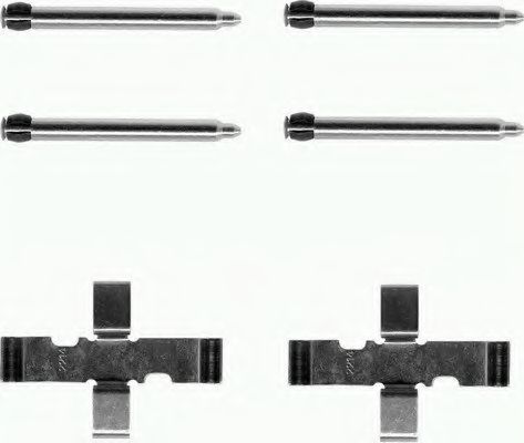 PAGID K0034 Комплектующие, колодки дискового тормоза для KIA MENTOR (Киа Мэнтор) PAGID K0034 Комплектующие, колодки дискового тормоза для KIA MENTOR (Киа Мэнтор)