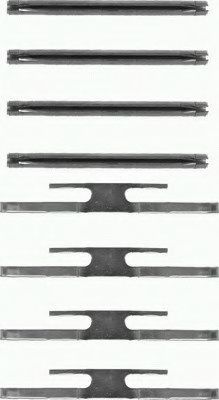 PAGID K0022 Комплектующие, колодки дискового тормоза для OPEL (Опель) PAGID K0022 Комплектующие, колодки дискового тормоза для OPEL (Опель)