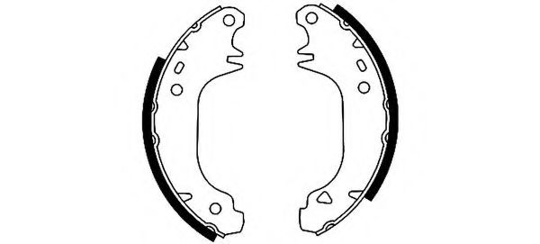 PAGID H9195 Тормозные колодоки для CITROËN CHANSON (CитроËн Чансон) PAGID H9195 Тормозные колодоки для CITROËN CHANSON (CитроËн Чансон)