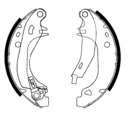 PAGID H1176 Тормозные колодоки для CITROËN CHANSON (CитроËн Чансон) PAGID H1176 Тормозные колодоки для CITROËN CHANSON (CитроËн Чансон)