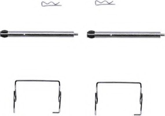 PAGID K0133 Комплектующие, колодки дискового тормоза для RENAULT SAFRANE (Рено Сафранэ) PAGID K0133 Комплектующие, колодки дискового тормоза для RENAULT SAFRANE (Рено Сафранэ)