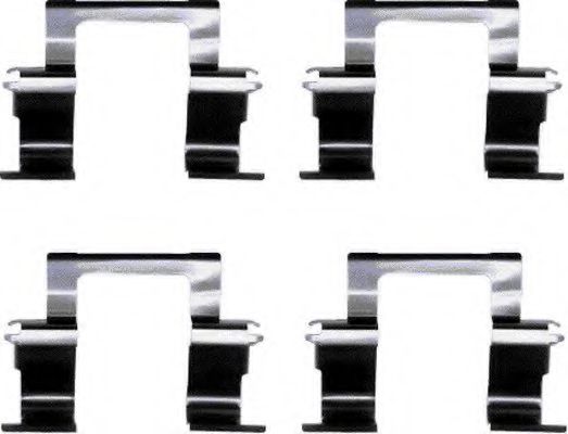 PAGID K0140 Комплектующие, колодки дискового тормоза для OPEL FRONTERA A (Опель Фронтера а) PAGID K0140 Комплектующие, колодки дискового тормоза для OPEL FRONTERA A (Опель Фронтера а)