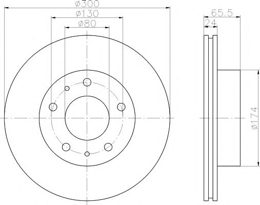 PAGID 54167 Тормозной диск для FIAT (Фиат) PAGID 54167 Тормозной диск для FIAT (Фиат)