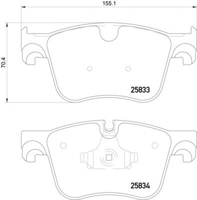 PAGID T2292 Тормозные колодки для CITROËN C4 PICASSO II (CитроËн С4 пикассо 2) PAGID T2292 Тормозные колодки для CITROËN C4 PICASSO II (CитроËн С4 пикассо 2)