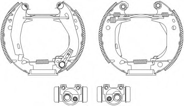 PAGID R0405 Тормозные колодоки для CITROËN CHANSON (CитроËн Чансон) PAGID R0405 Тормозные колодоки для CITROËN CHANSON (CитроËн Чансон)