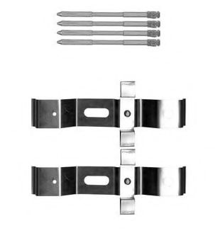 PAGID K0692 Комплектующие, колодки дискового тормоза 