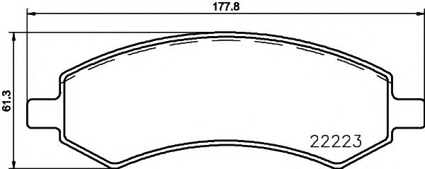 PAGID T2482 Тормозные колодки для DODGE DAKOTA (Додж Дакота) PAGID T2482 Тормозные колодки для DODGE DAKOTA (Додж Дакота)