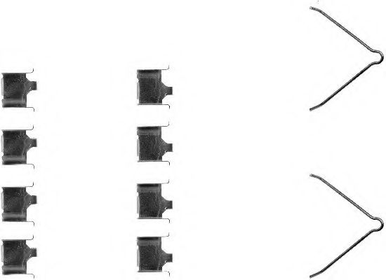 PAGID K0068 Комплектующие, колодки дискового тормоза для MAZDA 323 ASTINA VI (Мазда 323 астина 6) PAGID K0068 Комплектующие, колодки дискового тормоза для MAZDA 323 ASTINA VI (Мазда 323 астина 6)