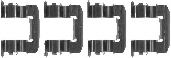 PAGID K0287 Комплектующие, колодки дискового тормоза для NISSAN PRIMERA (Ниссан Примера) PAGID K0287 Комплектующие, колодки дискового тормоза для NISSAN PRIMERA (Ниссан Примера)
